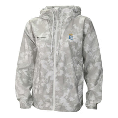 MLB Kansas City Royals Columbia Women's Flash Challenger Full-Zip Hoodie Windbreaker Jacket