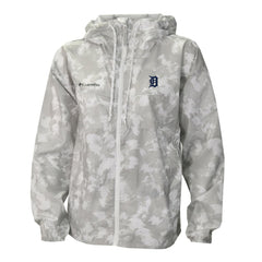 MLB Detroit Tigers Columbia Women's Flash Challenger Full-Zip Hoodie Windbreaker Jacket