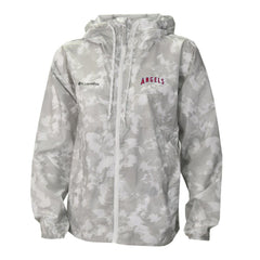 MLB Los Angeles Angels Columbia Women's Flash Challenger Full-Zip Hoodie Windbreaker Jacket