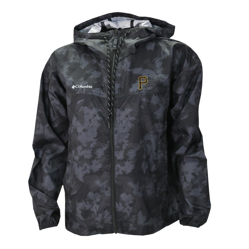 MLB Pittsburgh Pirates Columbia Women's Flash Challenger Full-Zip Hoodie Windbreaker Jacket