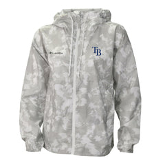 MLB Tampa Bay Rays Columbia Women's Flash Challenger Full-Zip Hoodie Windbreaker Jacket