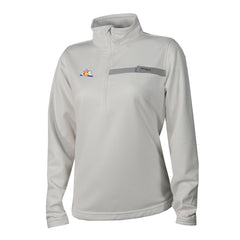 MLB Colorado Rockies Columbia Women's Skiff Guide Fleece Half-Zip Pullover Jacket