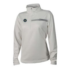 MLB Milwaukee Brewers Columbia Women's Skiff Guide Fleece Half-Zip Pullover Jacket