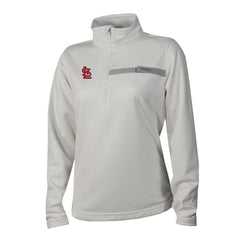 MLB St. Louis Cardinals Columbia Women's Skiff Guide Fleece Half-Zip Pullover Jacket