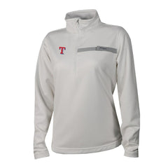 MLB Texas Rangers Columbia Women's Skiff Guide Fleece Half-Zip Pullover Jacket