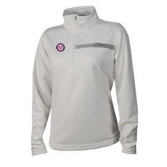 MLB Washington Nationals Columbia Women's Skiff Guide Fleece Half-Zip Pullover Jacket