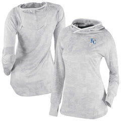 MLB Kansas City Royals Columbia Women's Omni-Wick Sunday Ball Raglan Pullover Hoodie