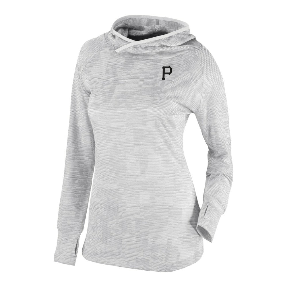 MLB Pittsburgh Pirates Columbia Women's Omni-Wick Sunday Ball Raglan Pullover Hoodie