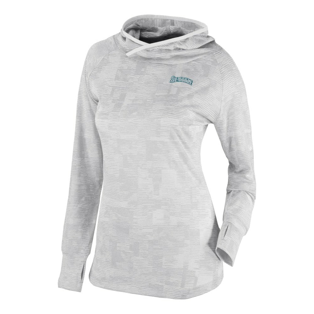 MLB Seattle Mariners Columbia Women's Omni-Wick Sunday Ball Raglan Pullover Hoodie