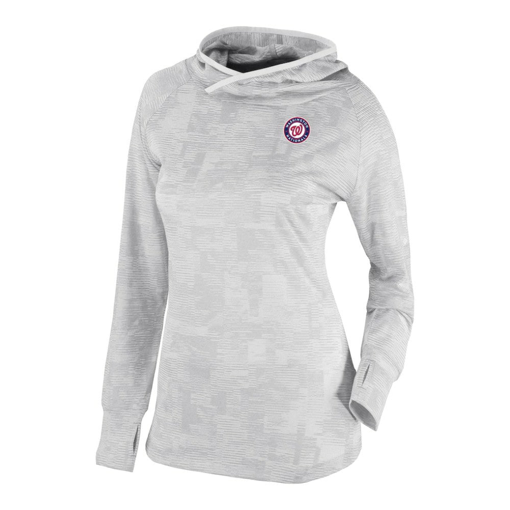 MLB Washington Nationals Columbia Women's Omni-Wick Sunday Ball Raglan Pullover Hoodie