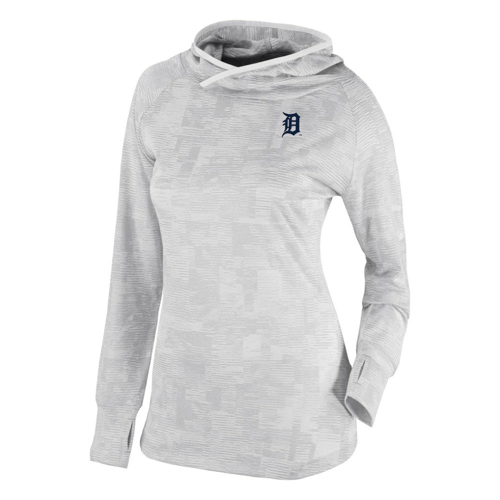 MLB Detroit Tigers Columbia Women's Omni-Wick Sunday Ball Raglan Pullover Hoodie