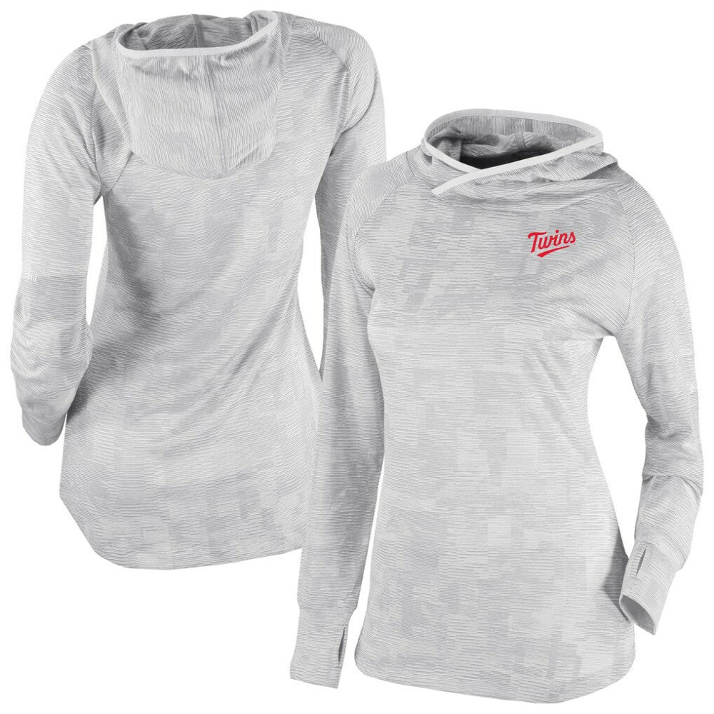 MLB Minnesota Twins Columbia Women's Omni-Wick Sunday Ball Raglan Pullover Hoodie