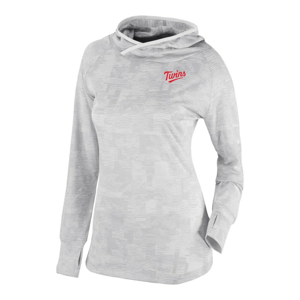 MLB Minnesota Twins Columbia Women's Omni-Wick Sunday Ball Raglan Pullover Hoodie