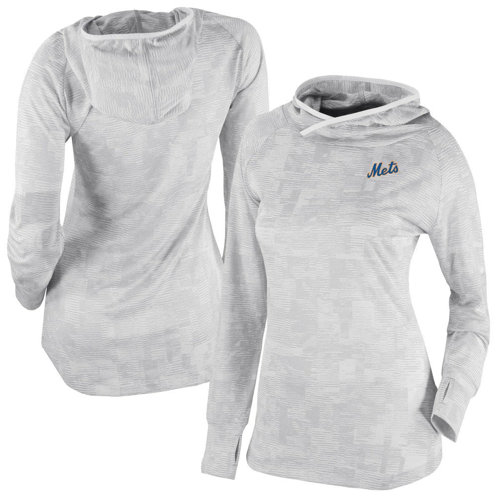 MLB New York Mets Columbia Women's Omni-Wick Sunday Ball Raglan Pullover Hoodie