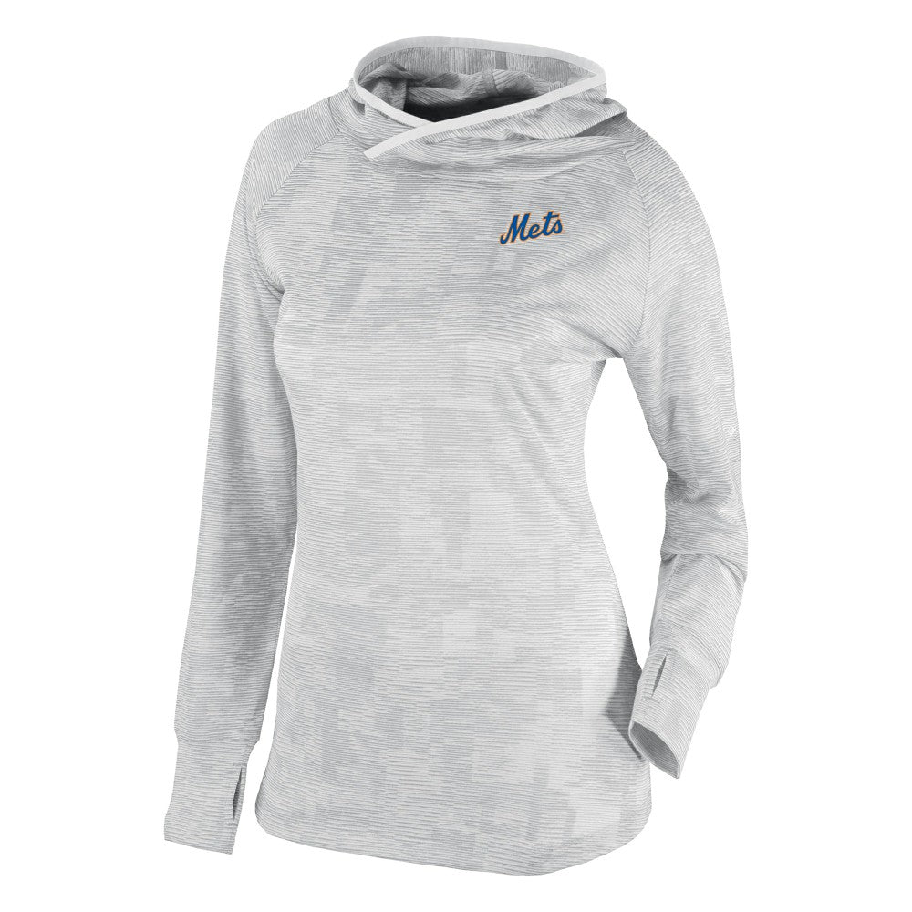 MLB New York Mets Columbia Women's Omni-Wick Sunday Ball Raglan Pullover Hoodie