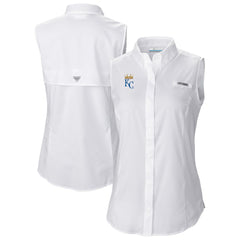 MLB Kansas City Royals Columbia Women's Tamiami Sleeveless Shirt