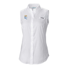 MLB Kansas City Royals Columbia Women's Tamiami Sleeveless Shirt