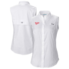 MLB Minnesota Twins Columbia Women's Tamiami Sleeveless Shirt