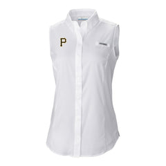 MLB Pittsburgh Pirates Columbia Women's Tamiami Sleeveless Shirt