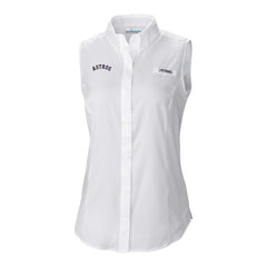 MLB Houston Astros Columbia Women's Tamiami Sleeveless Shirt