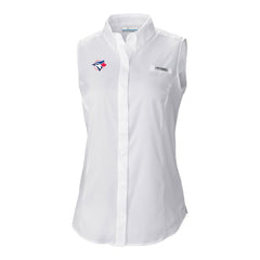 MLB Toronto Blue Jays Columbia Women's Tamiami Sleeveless Shirt