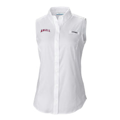 MLB Los Angeles Angels Columbia Women's Tamiami Sleeveless Shirt