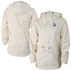 MLB Los Angeles Dodgers Columbia Women's Lily Park Full-Zip Rain Jacket