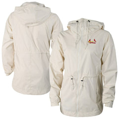 MLB St. Louis Cardinals Columbia Women's Lily Park Full-Zip Rain Jacket