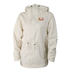 MLB St. Louis Cardinals Columbia Women's Lily Park Full-Zip Rain Jacket