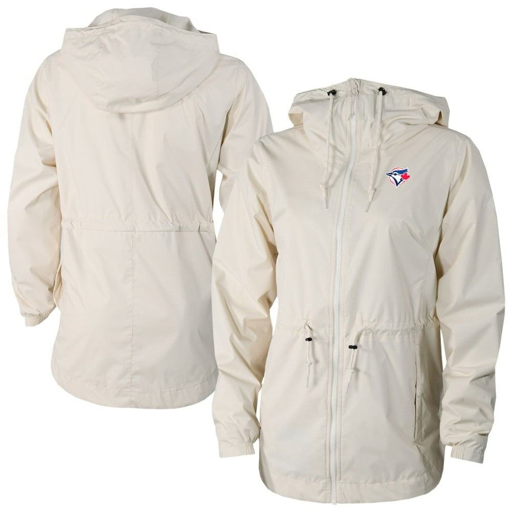 MLB Toronto Blue Jays Columbia Women's Lily Park Full-Zip Rain Jacket