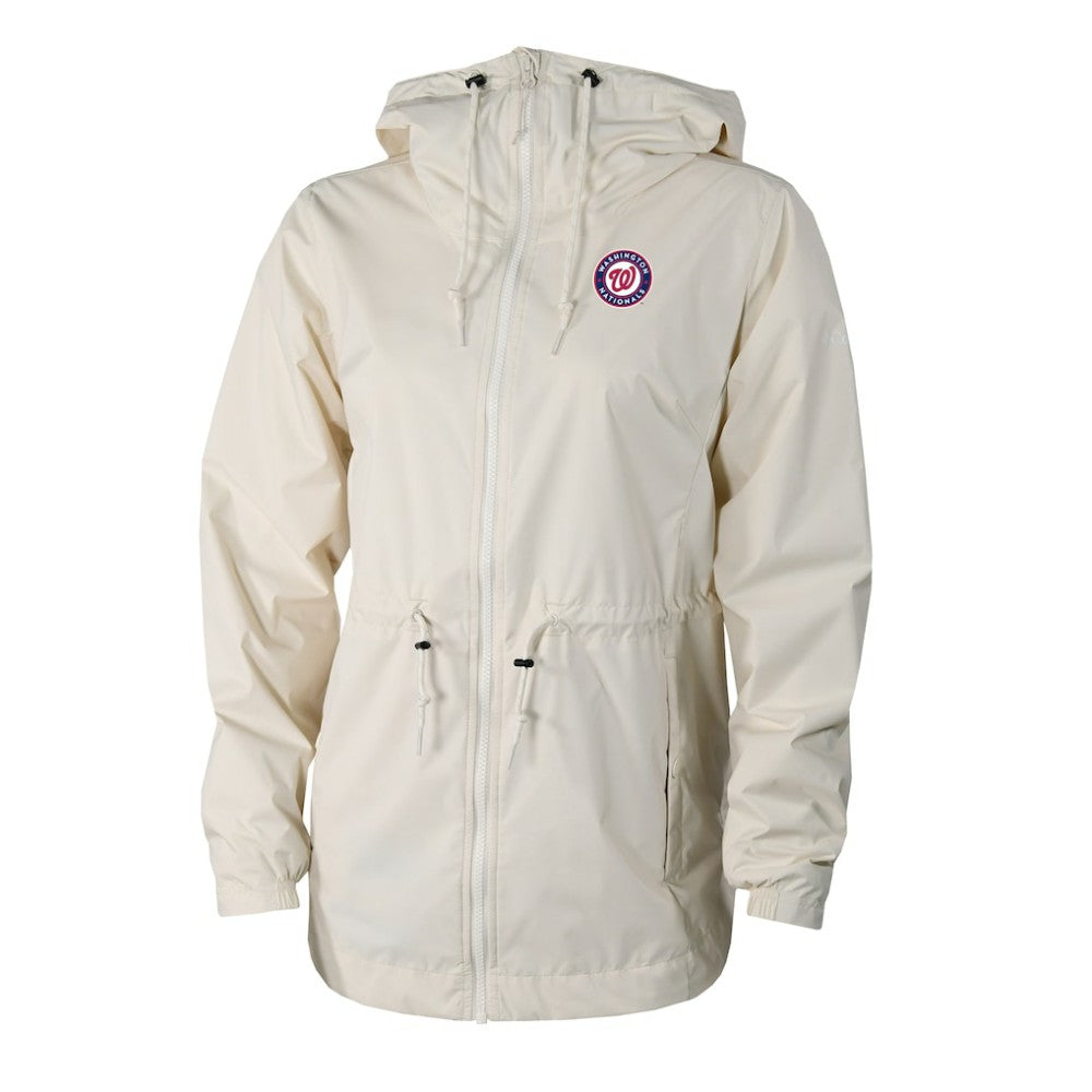 MLB Washington Nationals Columbia Women's Lily Park Full-Zip Rain Jacket