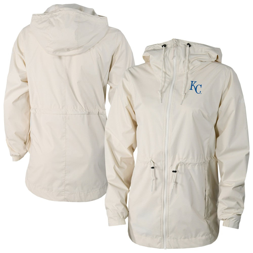 MLB Kansas City Royals Columbia Women's Lily Park Full-Zip Rain Jacket