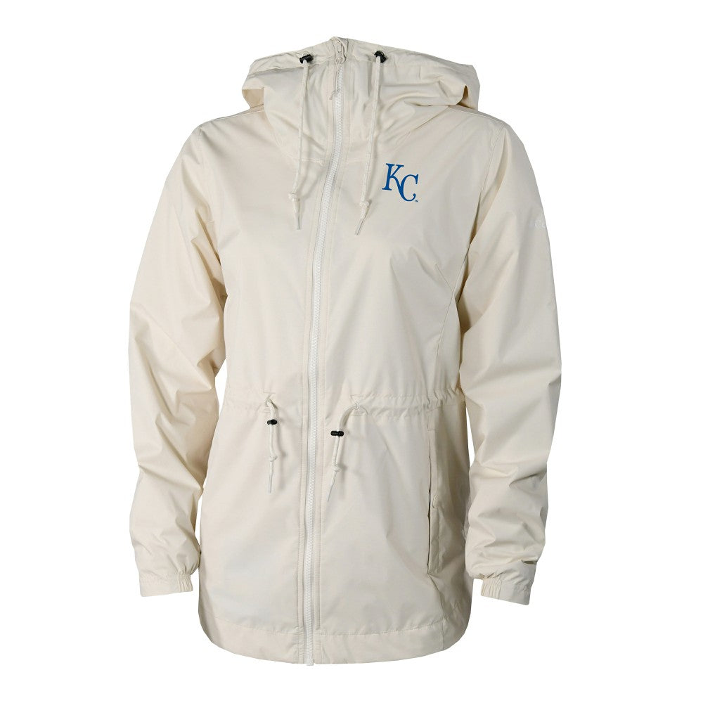 MLB Kansas City Royals Columbia Women's Lily Park Full-Zip Rain Jacket