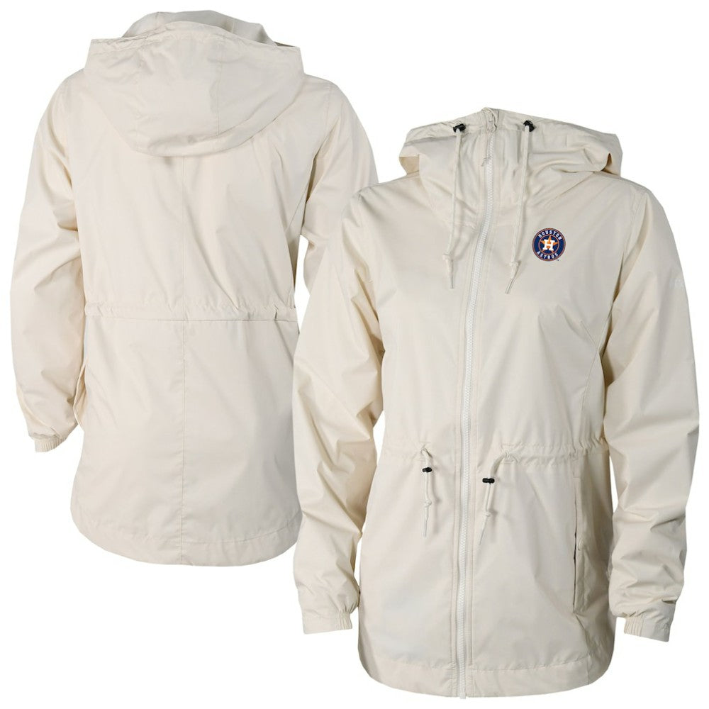 MLB Houston Astros Columbia Women's Lily Park Full-Zip Rain Jacket