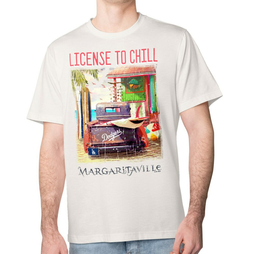 MLB Los Angeles Dodgers Margaritaville License to Chill T-Shirt