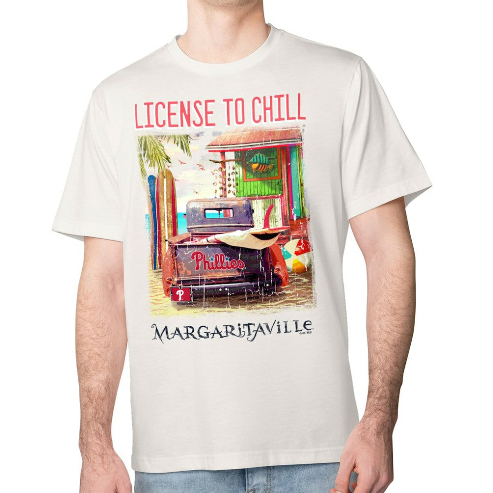 MLB Philadelphia Phillies Margaritaville License to Chill T-Shirt