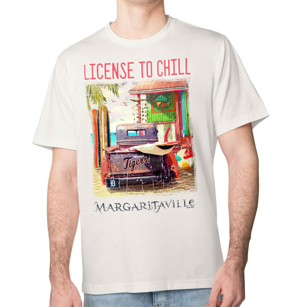 MLB Detroit Tigers Margaritaville License to Chill T-Shirt