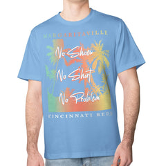 MLB Cincinnati Reds Margaritaville No Shirt, No Shoes, No Problem T-Shirt
