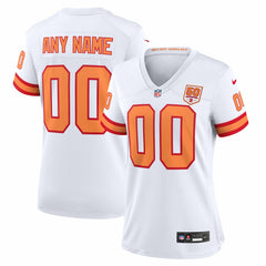 76  Women's 50th Season Alternate Custom Game Jersey - Tampa Bay Buccaneers