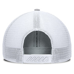 NHL Gray/White Utah Mammoth Fanatics Utah Badge Trucker Adjustable Hat