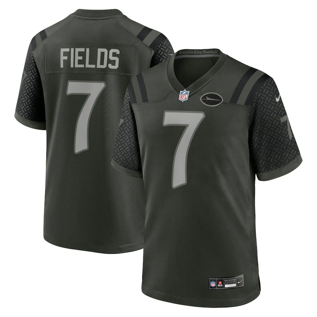 Justin Fields  2025 Rivalries Collection Game Jersey - New York Jets