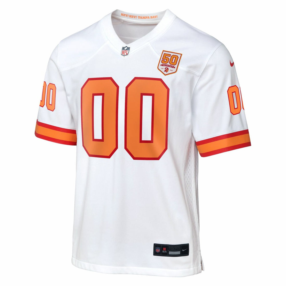 Youth 50th Anniversary Custom Game Jersey - Tampa Bay Buccaneers