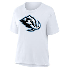 NHL White Utah Mammoth Fanatics Women's Primary Logo Legacy T-Shirt