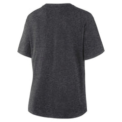 NHL Heather Charcoal Utah Mammoth Fanatics Women's Primary Logo Legacy T-Shirt