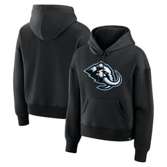 NHL Black Utah Mammoth Fanatics Women's Essential Hoodie