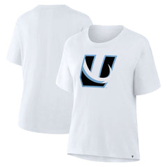 NHL White Utah Mammoth Fanatics Women's Alternate Logo Legacy T-Shirt