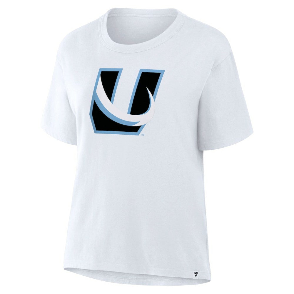 NHL White Utah Mammoth Fanatics Women's Alternate Logo Legacy T-Shirt