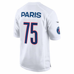 Paris Saint-Germain 2025 Soccer x NFL Game Jersey - Nike White