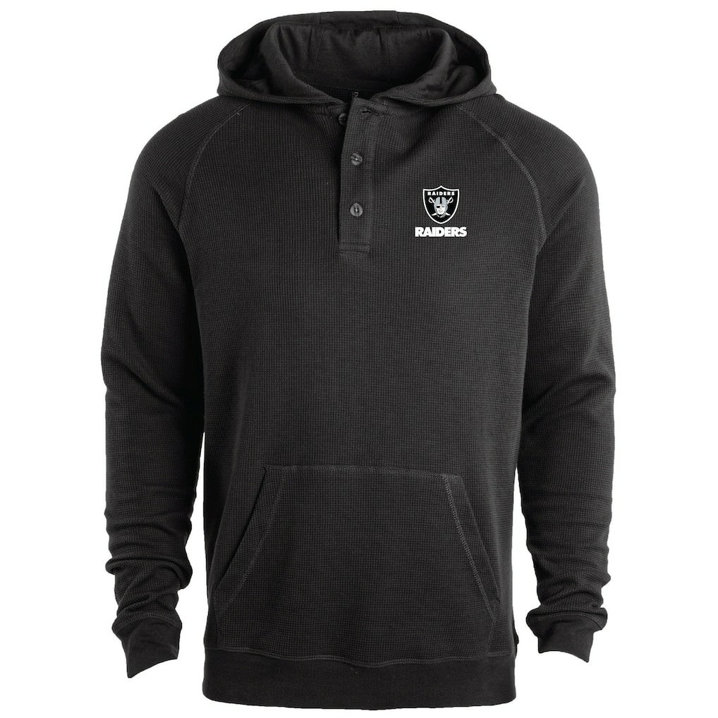 Dunbrooke Montana Raglan Thermal Hoodie - Las Vegas Raiders