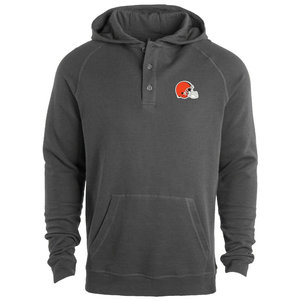 Dunbrooke Montana Raglan Thermal Hoodie - Cleveland Browns